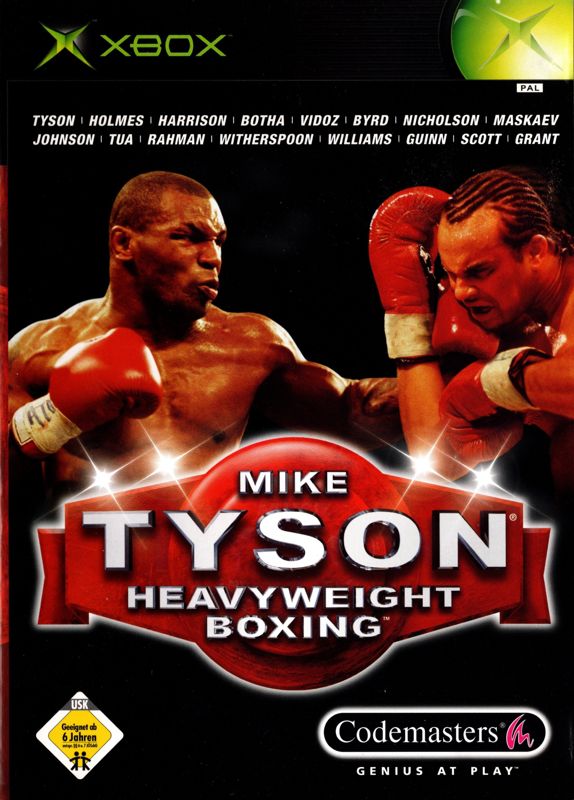 Mike Tyson Heavyweight Boxing box art for Xbox